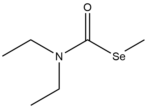 Carbamoselenoic acid, diethyl-, Se-methyl ester (9CI)