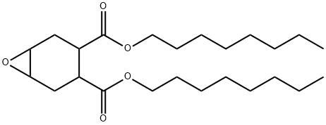 Dioctyl-4,5-epoxyhexahydro-1,2-phthalate Struktur