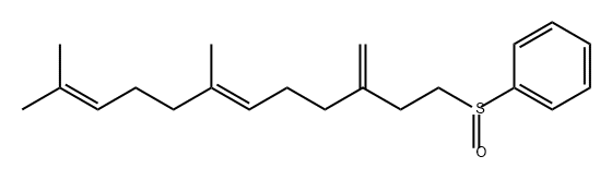 Benzene, [[(6E)-7,11-dimethyl-3-methylene-6,10-dodecadien-1-yl]sulfinyl]-