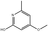 2-Pyridinol, 4-methoxy-6-methyl- Structure