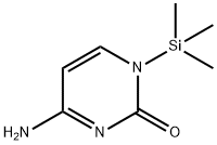 2(1H)-Pyrimidinone, 4-amino-1-(trimethylsilyl)-