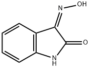 1H-Indole-2,3-dione, 3-oxime, (3Z)- Struktur