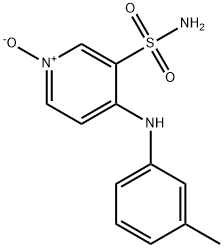 3-Pyridinesulfonamide, 4-[(3-methylphenyl)amino]-, 1-oxide Struktur