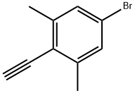 Benzene, 5-bromo-2-ethynyl-1,3-dimethyl- Struktur