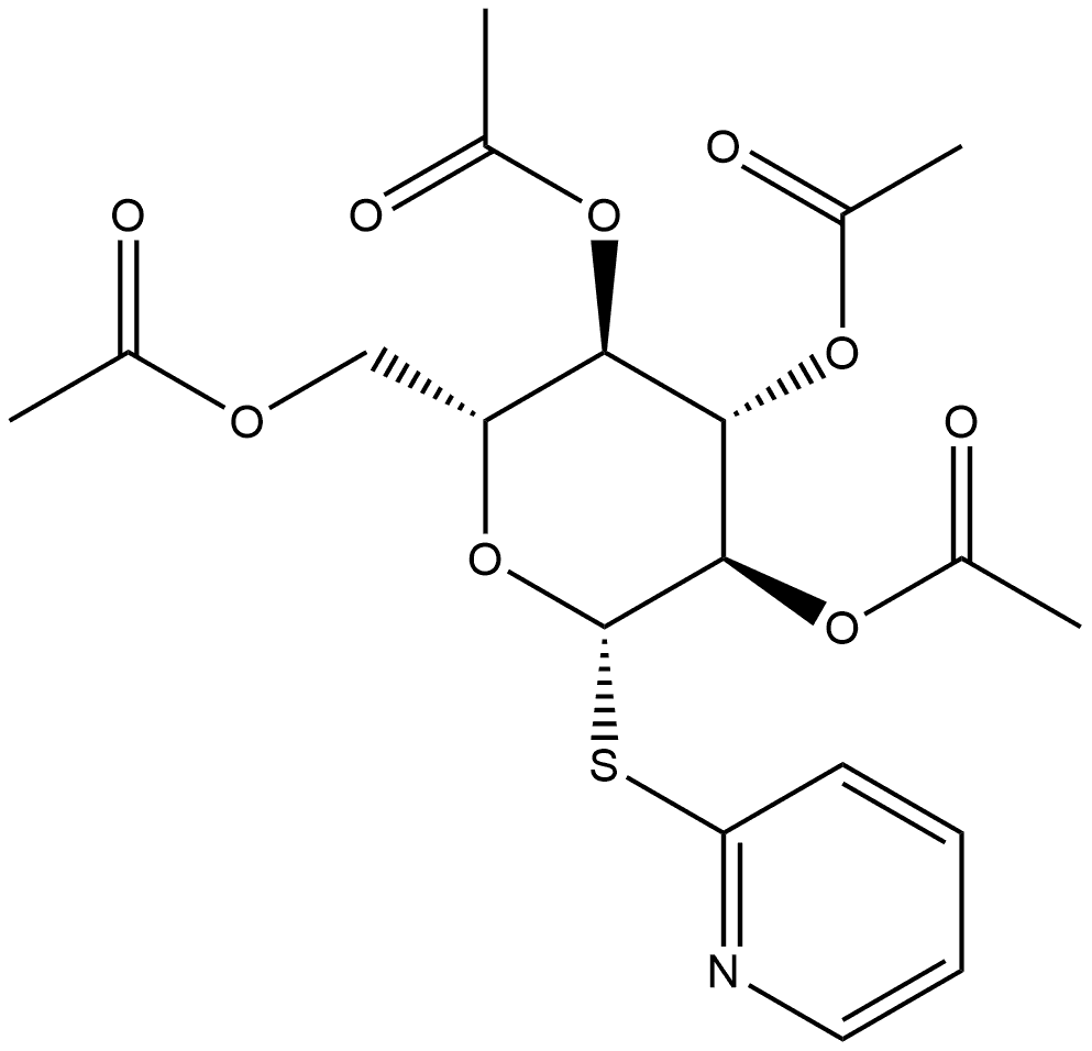 β-D-Glucopyranoside, 2-pyridinyl 1-thio-, 2,3,4,6-tetraacetate