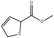 2-Thiophenecarboxylic acid, 2,5-dihydro-, methyl ester Struktur