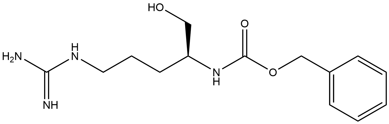 N-Cbz-L-Argininol Struktur