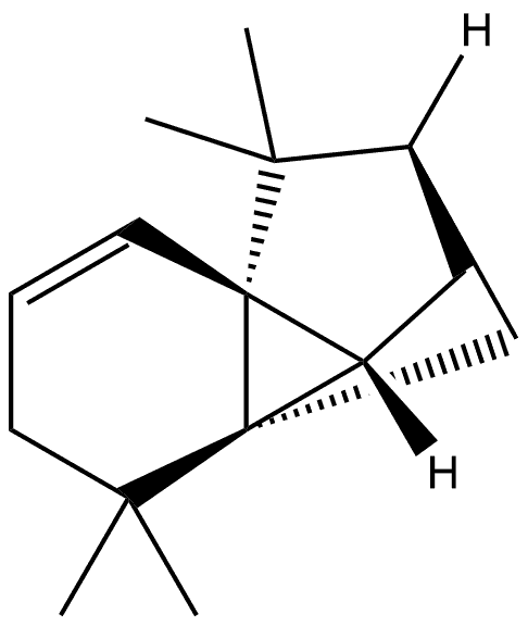 (+)-8 9-DIDEHYDROCYCLOISOLONGIFOLENE Struktur