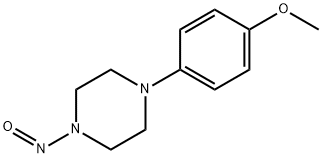 1-(4-methoxyphenyl)-4-nitrosopiperazine Struktur