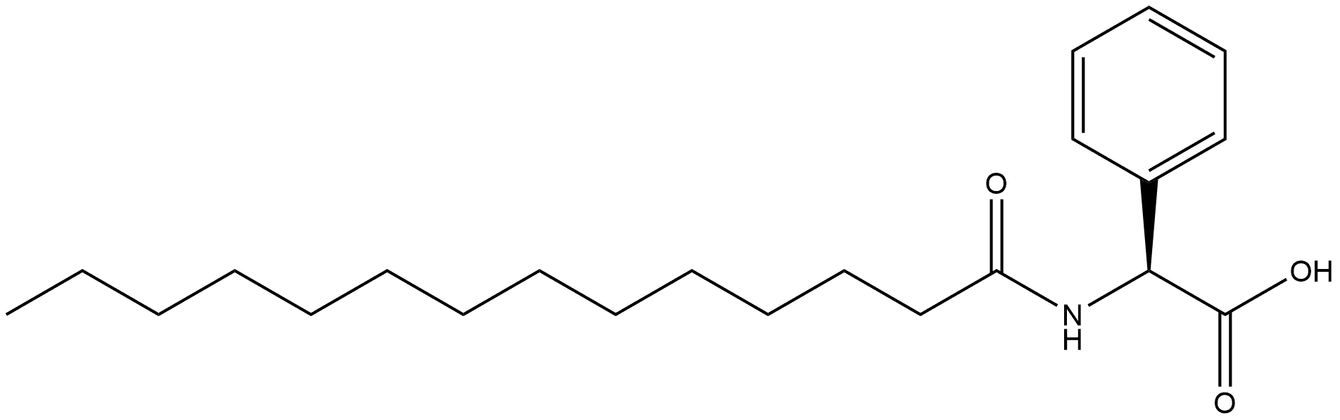 N-十四酰基-L-苯基甘氨酸, 753018-30-3, 結(jié)構(gòu)式