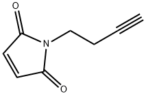 1H-Pyrrole-2,5-dione, 1-(3-butyn-1-yl)- Struktur