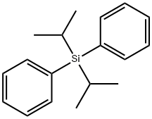 Diisopropyldiphenylsilane Struktur