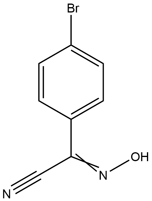 Benzeneacetonitrile, 4-bromo-α-(hydroxyimino)-