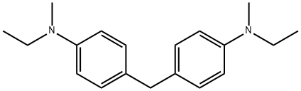 44METHYLENEBISNETHYLNMETHYLBENZENAMINE Struktur