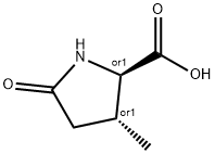 3β-Methyl-L-pyroglutamic acid Struktur