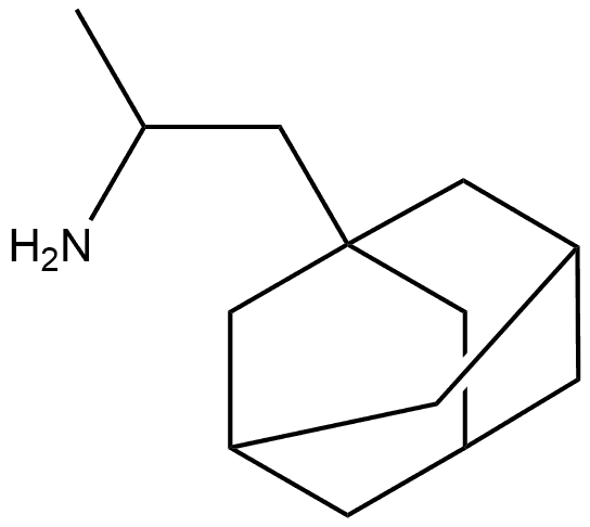 (R)-1-(adamantan-1-yl)propan-2-amine Struktur