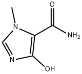 1H-Imidazole-5-carboxamide,4-hydroxy-1-methyl-(9CI) Struktur