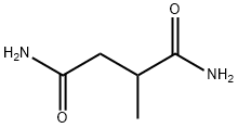 Butanediamide, 2-methyl- Struktur