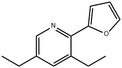 Pyridine, 3,5-diethyl-2-(2-furanyl)-