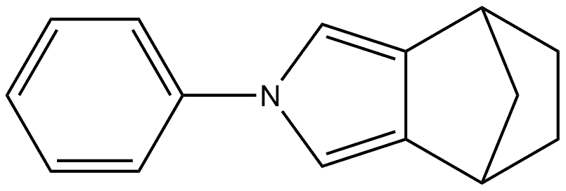 4,5,6,7-Tetrahydro-2-phenyl-4,7-methano-2H-isoindole Struktur