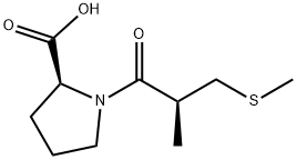 S-methylcaptopril Struktur