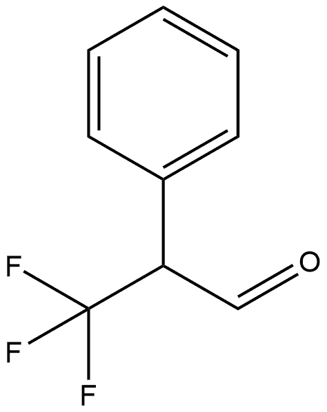 Benzeneacetaldehyde, α-(trifluoromethyl)- Struktur