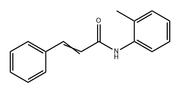 2-Propenamide, N-(2-methylphenyl)-3-phenyl-