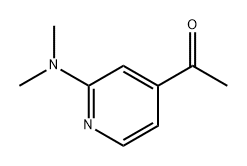 Ethanone, 1-[2-(dimethylamino)-4-pyridinyl]- Struktur