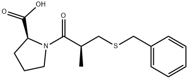 S-benzylcaptopril Struktur