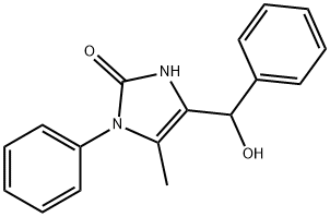 2H-Imidazol-2-one,1,3-dihydro-4-(hydroxyphenylmethyl)-1,5-dimethyl-(9CI) Struktur