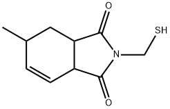 1H-?Isoindole-?1,?3(2H)?-?dione, 3a,?4,?5,?7a-?tetrahydro-?2-?(mercaptomethyl)?-?5-?methyl- Struktur