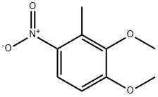 Benzene, 1,2-dimethoxy-3-methyl-4-nitro- Struktur