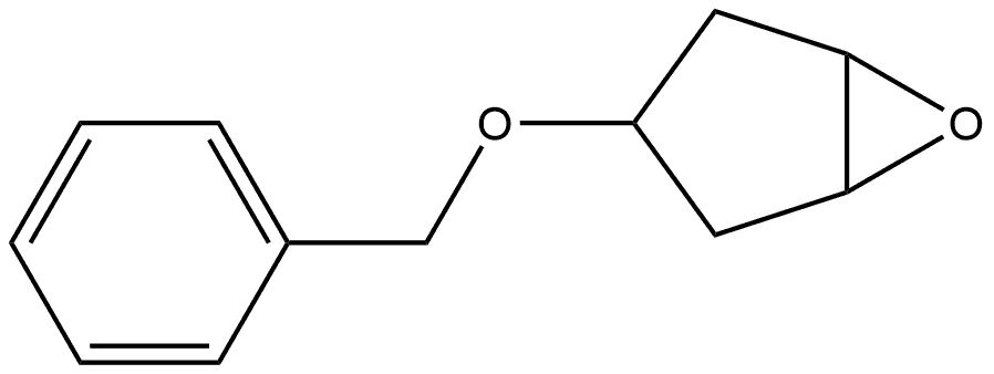 6-Oxabicyclo[3.1.0]hexane, 3-(phenylmethoxy)-, (3-endo)- Struktur