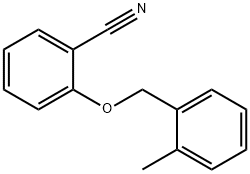 Benzonitrile, 2-?[(2-?methylphenyl)?methoxy]?- Struktur