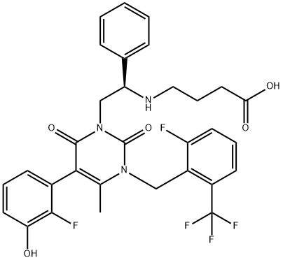 O-Demethyl elagolix sodium