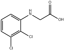 Glycine, N-(2,3-dichlorophenyl)- Struktur