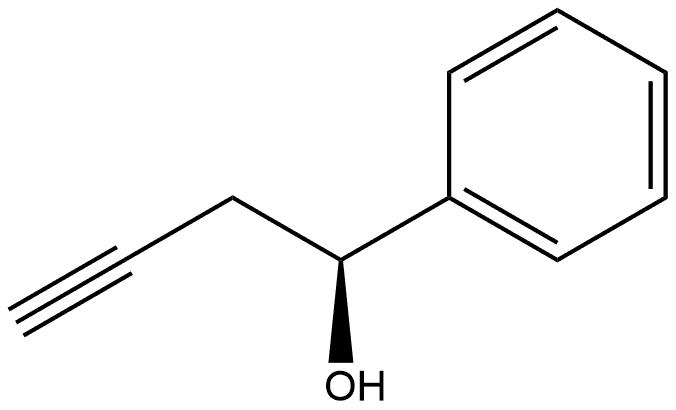 (αS)-α-2-Propyn-1-ylbenzenemethanol Struktur