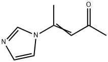 3-Penten-2-one, 4-(1H-imidazol-1-yl)- Struktur