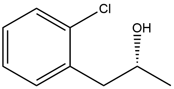 Benzeneethanol, 2-chloro-a-methyl-, (aR)- Struktur