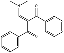 1,3-Propanedione, 2-[(dimethylamino)methylene]-1,3-diphenyl- Struktur