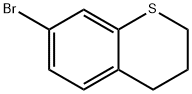 2H-1-Benzothiopyran, 7-bromo-3,4-dihydro- Struktur