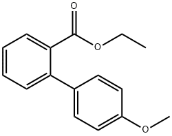 [1,1'-Biphenyl]-2-carboxylic acid, 4'-methoxy-, ethyl ester