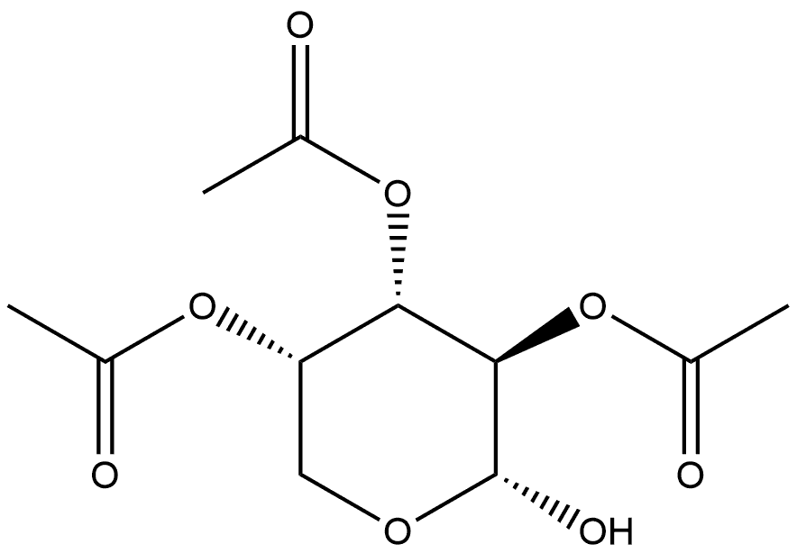 α-L-Arabinopyranose, 2,3,4-triacetate