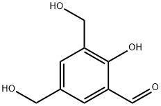 Benzaldehyde, 2-hydroxy-3,5-bis(hydroxymethyl)- Struktur