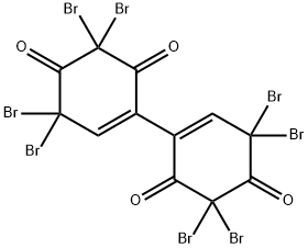 [Bi-1-cyclohexen-1-yl]-4,4',6,6'-tetrone, 3,3,3',3',5,5,5',5'-octabromo-