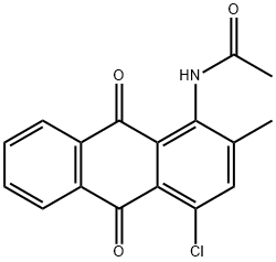 Acetamide, N-(4-chloro-9,10-dihydro-2-methyl-9,10-dioxo-1-anthracenyl)-