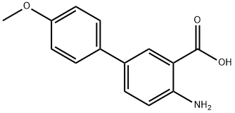 4-AMINO-4'-METHOXY-1,1'-BIPHENYL-3-CARBOXYLIC ACID Struktur