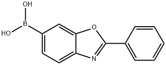 Boronic acid, B-(2-phenyl-6-benzoxazolyl)- Struktur