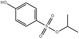 Benzenesulfonic acid, 4-hydroxy-, 1-methylethyl ester Struktur