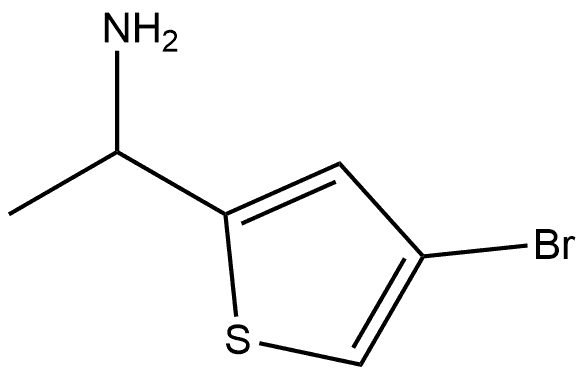 2-Thiophenemethanamine, 4-bromo-α-methyl- Struktur